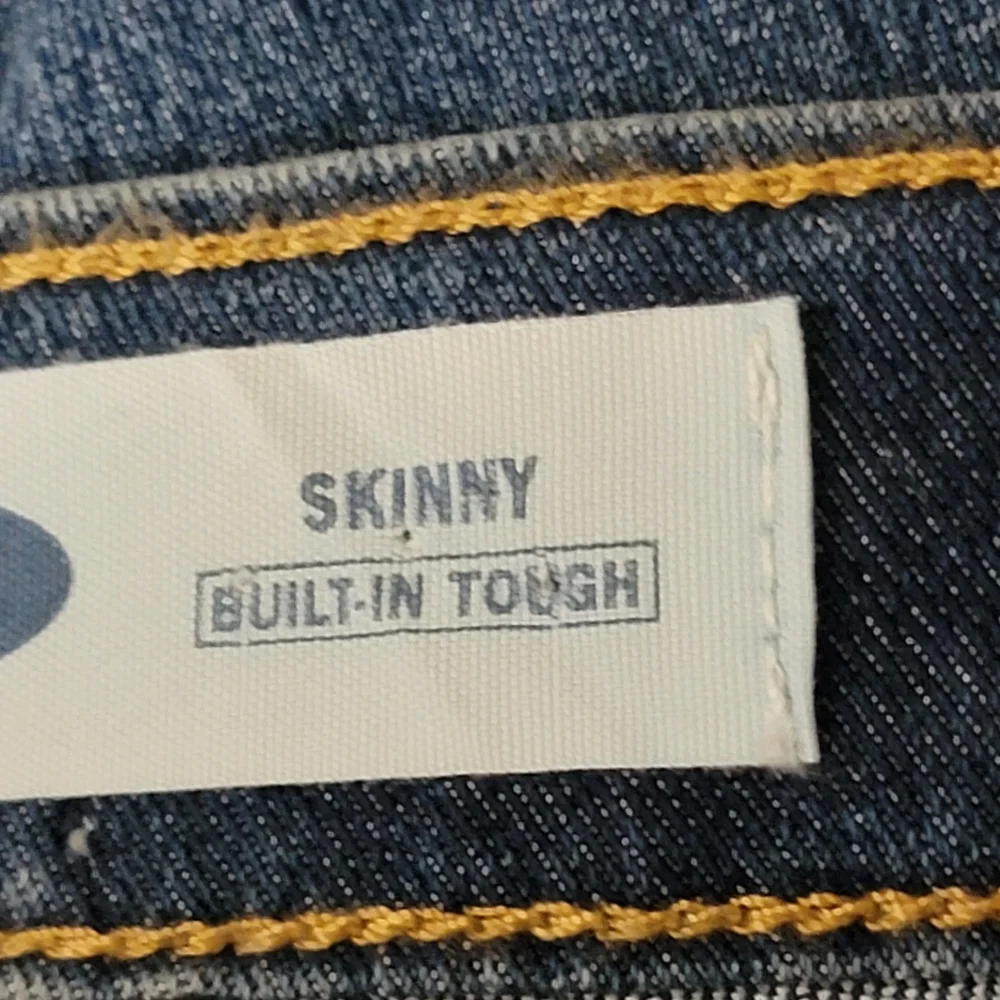Old Navy girls skinny pull on Jeans XL 14 medium wash stretch denim